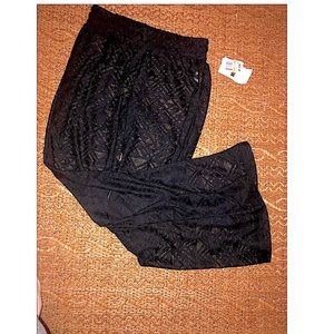 3 for $15 ❤️ Sheer Black Pants